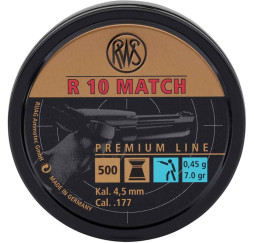 RWS 4,50mm Diabolo R 10 Match 0,45g