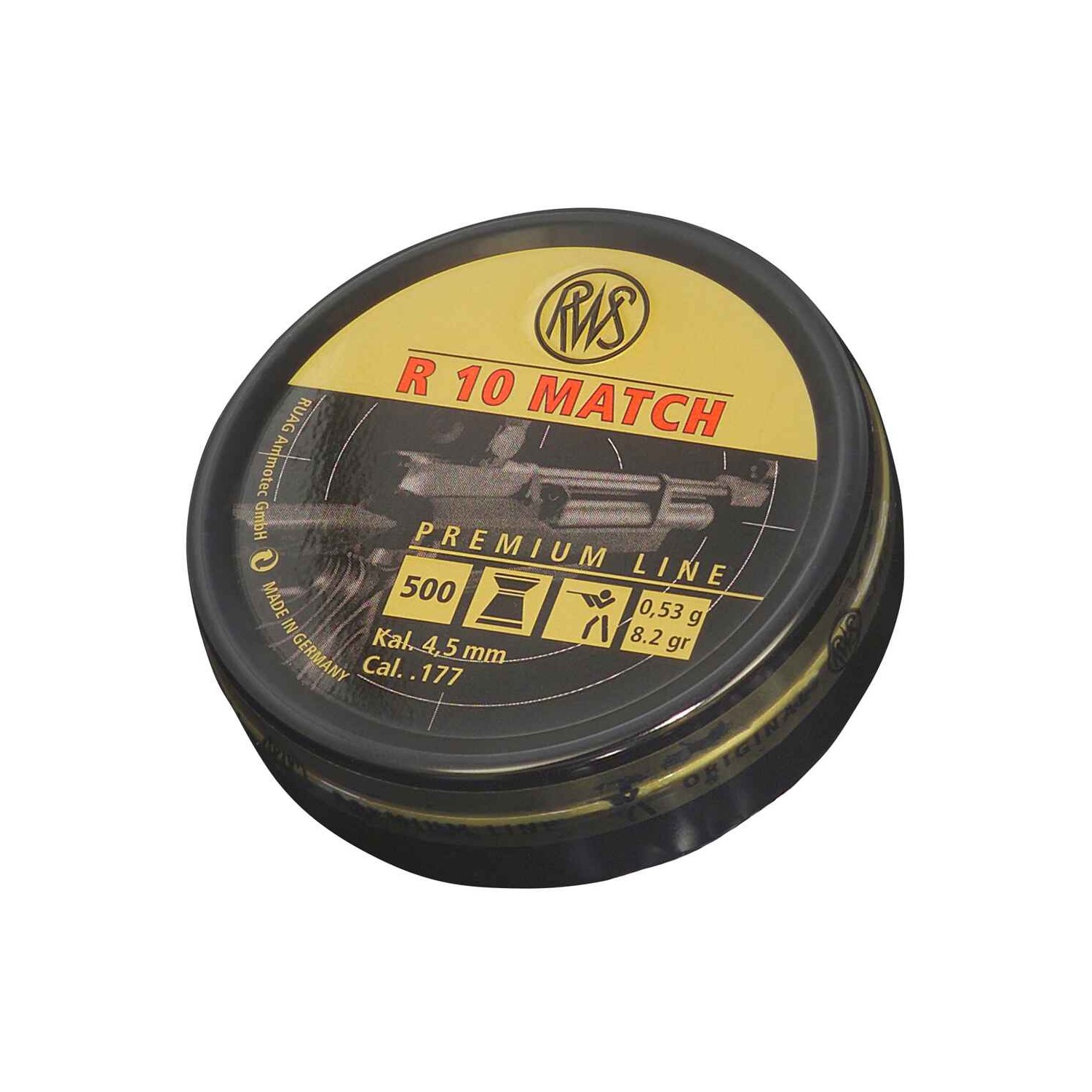 RWS 4,50mm Diabolo R 10 Match 0,53g