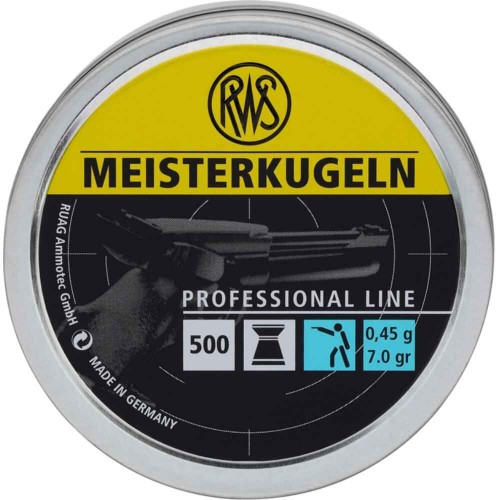 RWS 4,49mm Diabolo Meisterkugel 0,45g