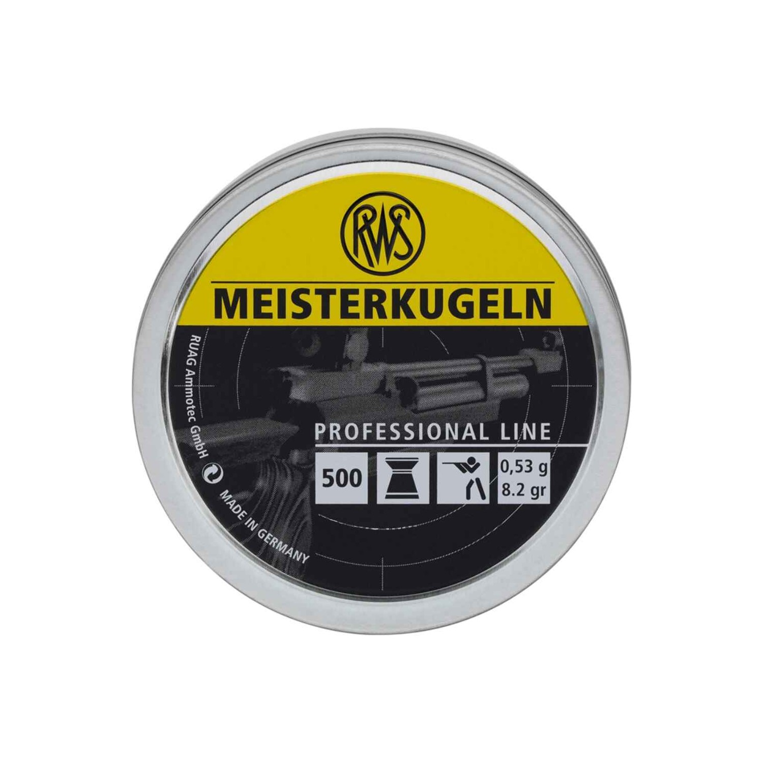 RWS 4,49mm Diabolo Meisterkugel 0,53g