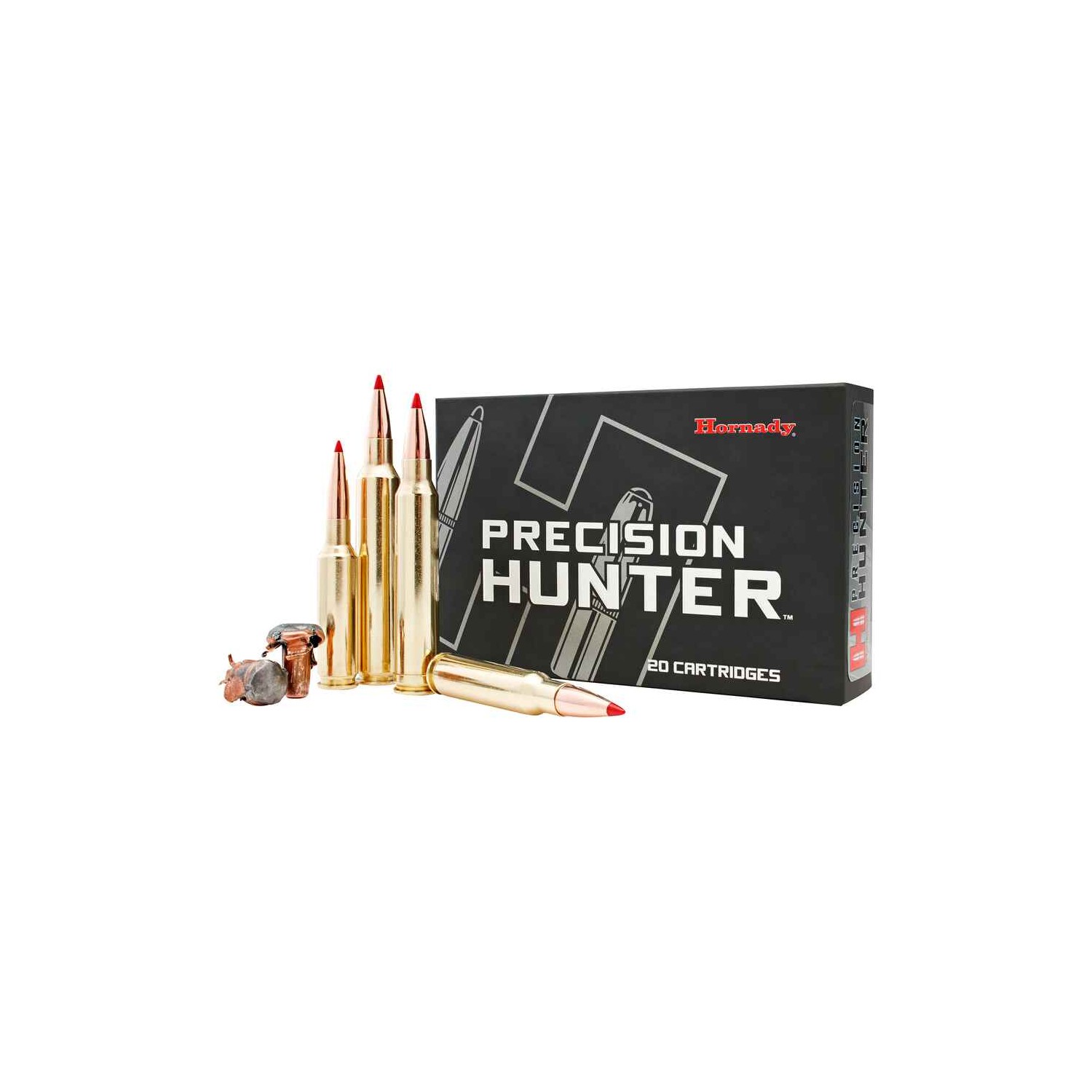 Büchsenmunition 6,5 Creedmoor ELD-X 143grs. Hornady