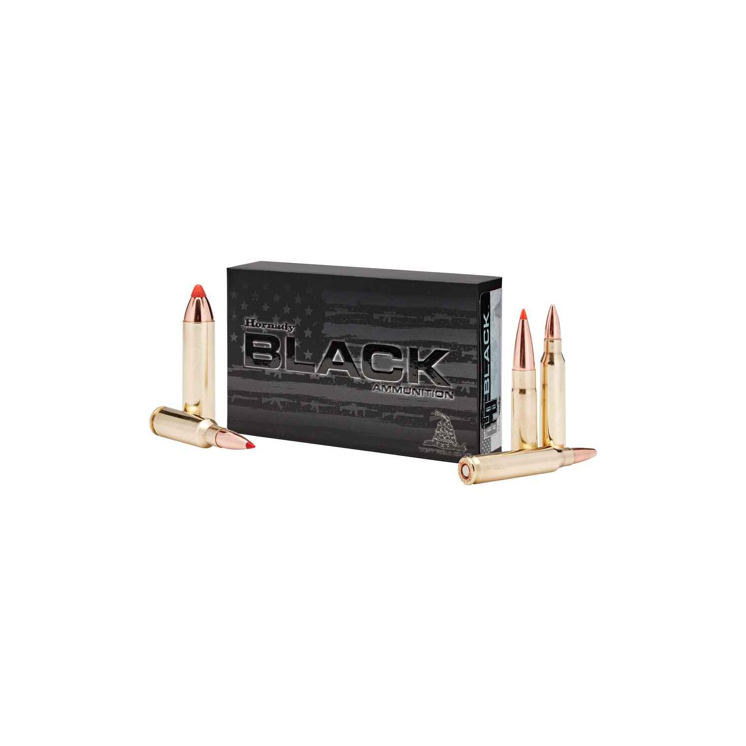 Büchsenmunition .223 Rem. Black BTHP 4,9g/75grs. Hornady