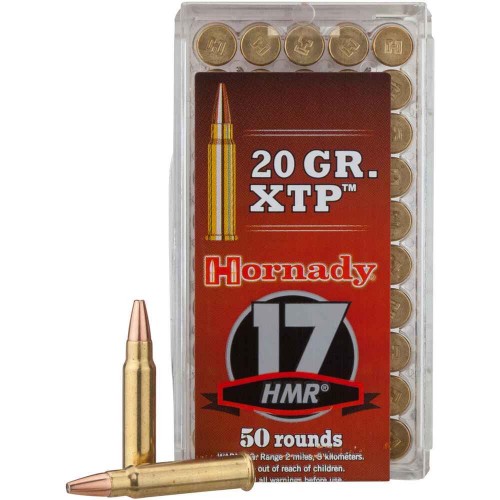 Büchsenmunition .17 HMR Varm.Exp. XTP 1,3g/20 grs. Hornady