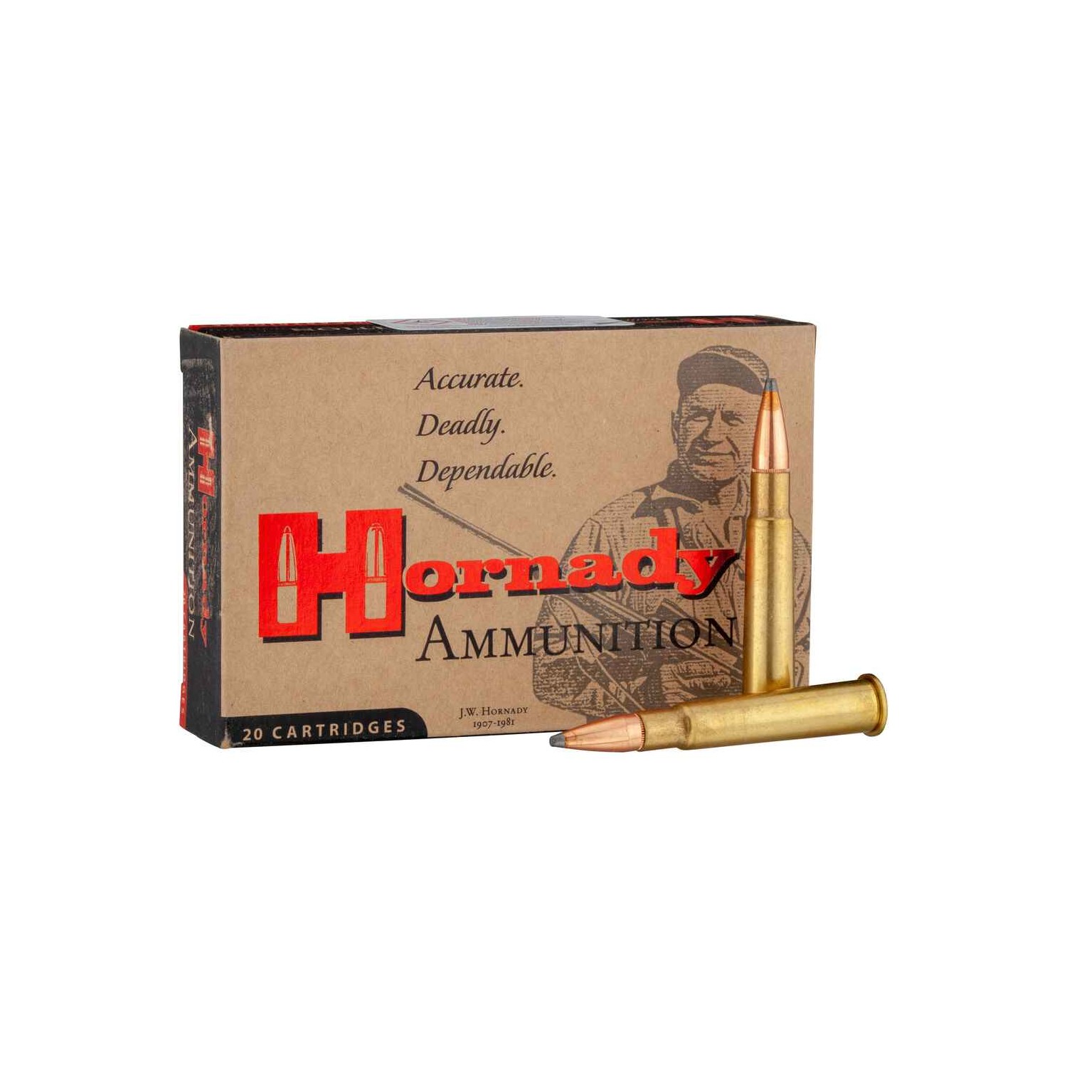 Büchsenmunition .303 British SP 9,7g/150grs. Hornady