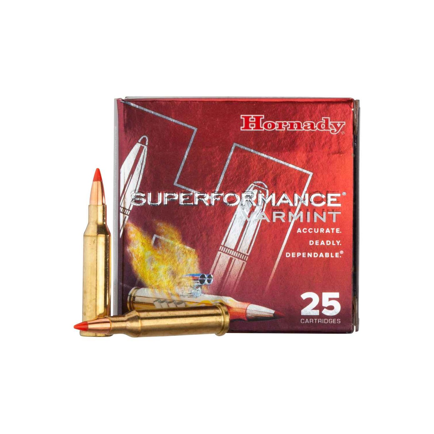 Büchsenmunition .17 Hornet SF V-Max 1,3g/20grs. Hornady