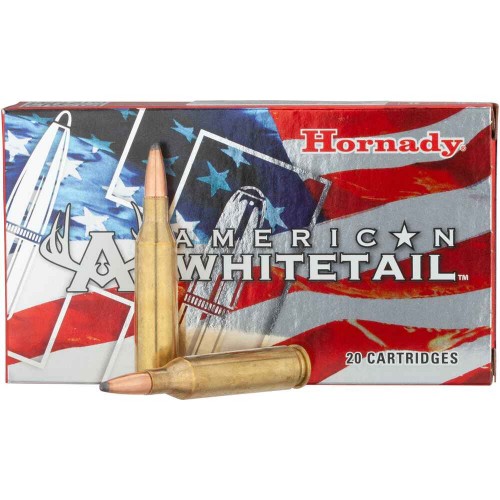 Büchsenmunition .30-06 Spr. American Whitetail Interlock SP 11,7g/180grs. Hornady