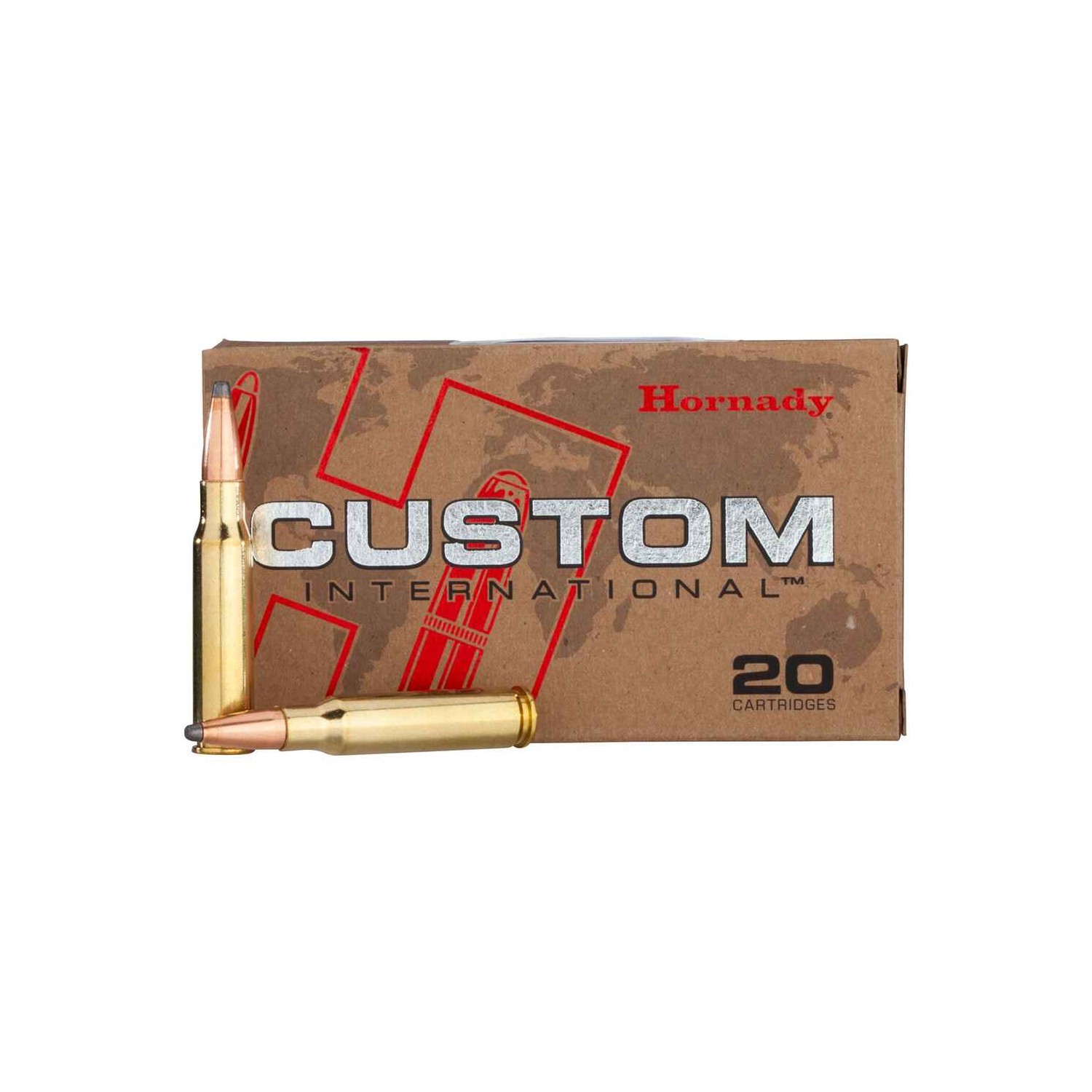 Büchsenmunition .308 Win. SP IL Interlock 11,7g/180grs. Hornady