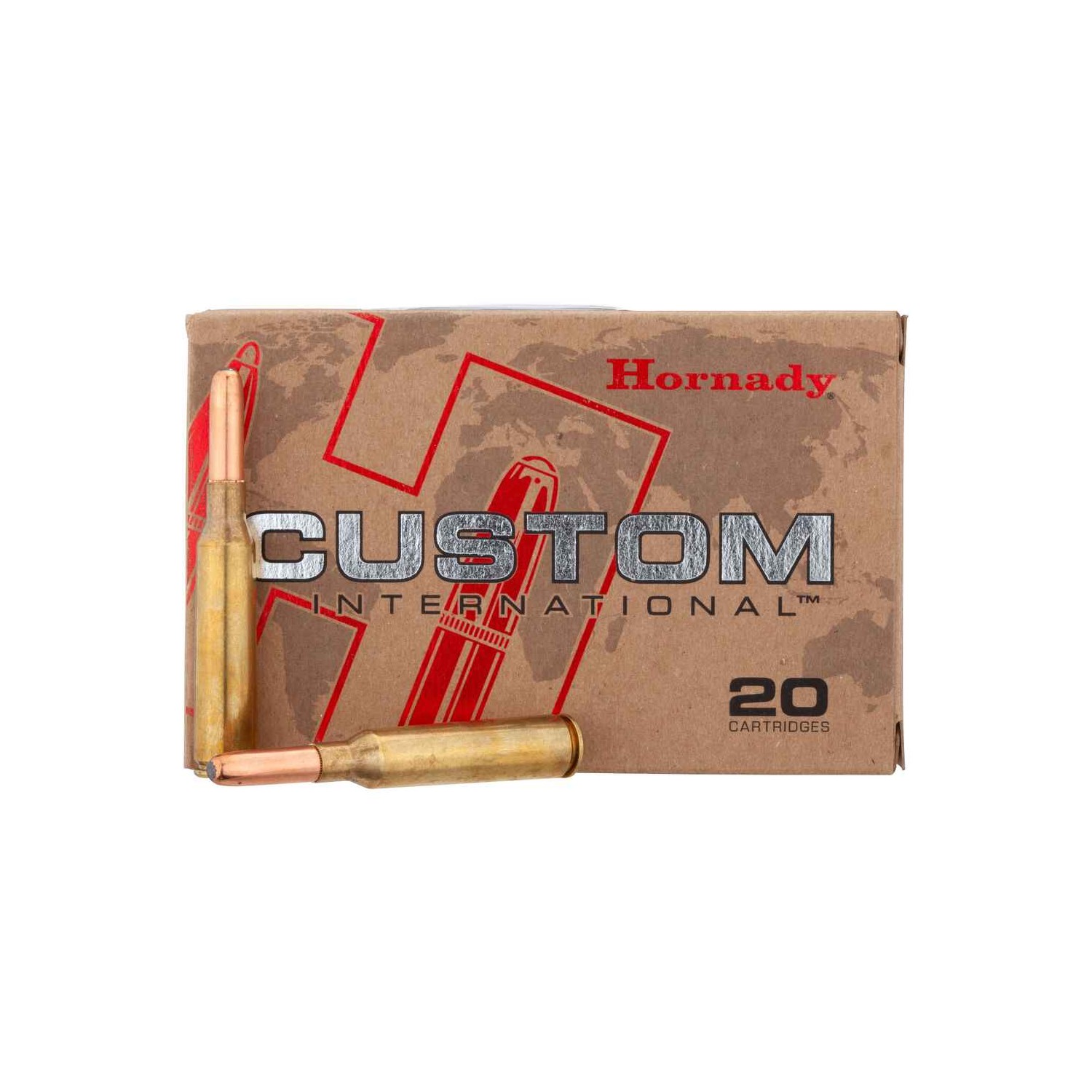 Büchsenmunition 9,3x62 SP IL Interlock 18,5g/286grs. Hornady