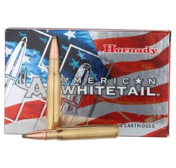 Büchsenmunition .30-06 Spr. American Whitetail Interlock SP 9,7g/150grs. Hornady