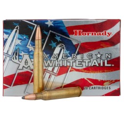 Büchsenmunition .270 Win. American Whitetail Interlock SP 8,4g/130grs. Hornady