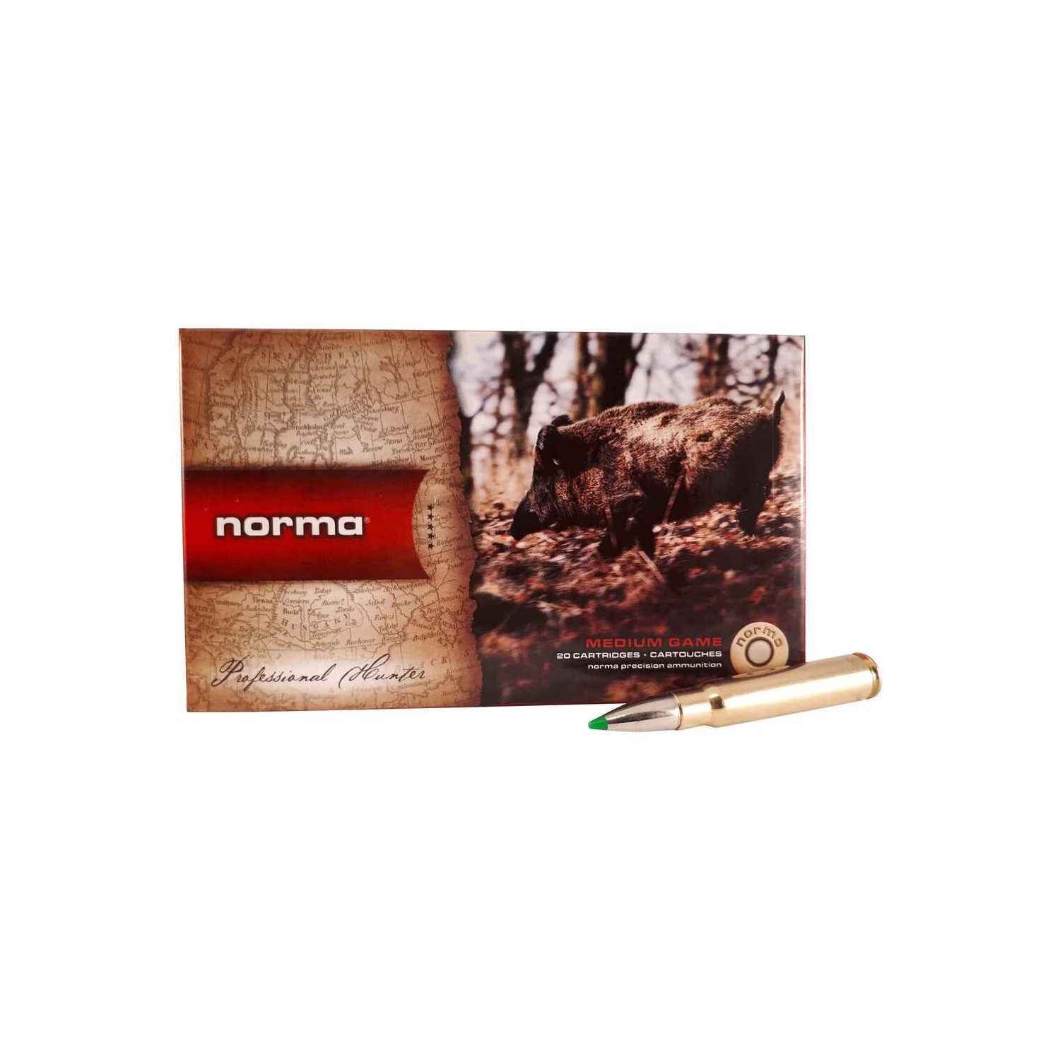 Büchsenmunition 8x57 IS Ecostrike 10,3g/160grs. Norma