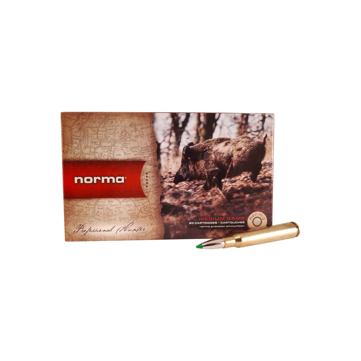 Büchsenmunition 7x64 Ecostrike 9,1g/140grs. Norma