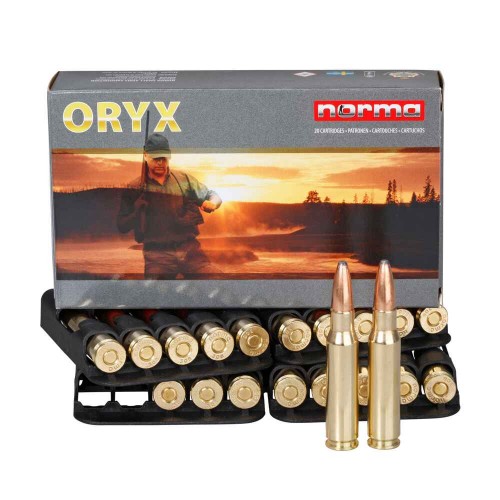 Büchsenmunition .308 Win. Oryx 10,7g/165grs. Norma