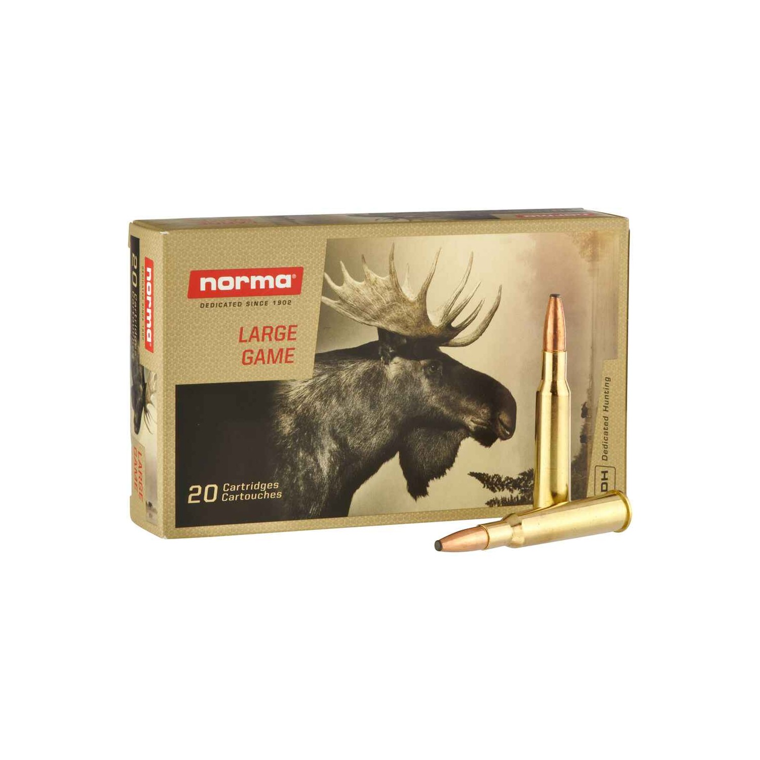 Büchsenmunition 7x57 R Oryx 10,1g/156grs. Norma