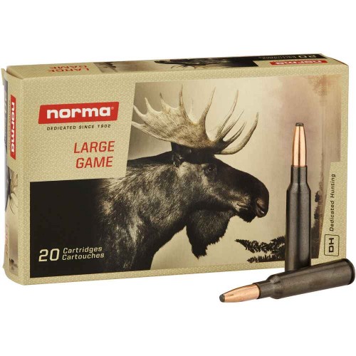 Büchsenmunition 6,5x55 Oryx Silencer 10,1g/156grs. Norma