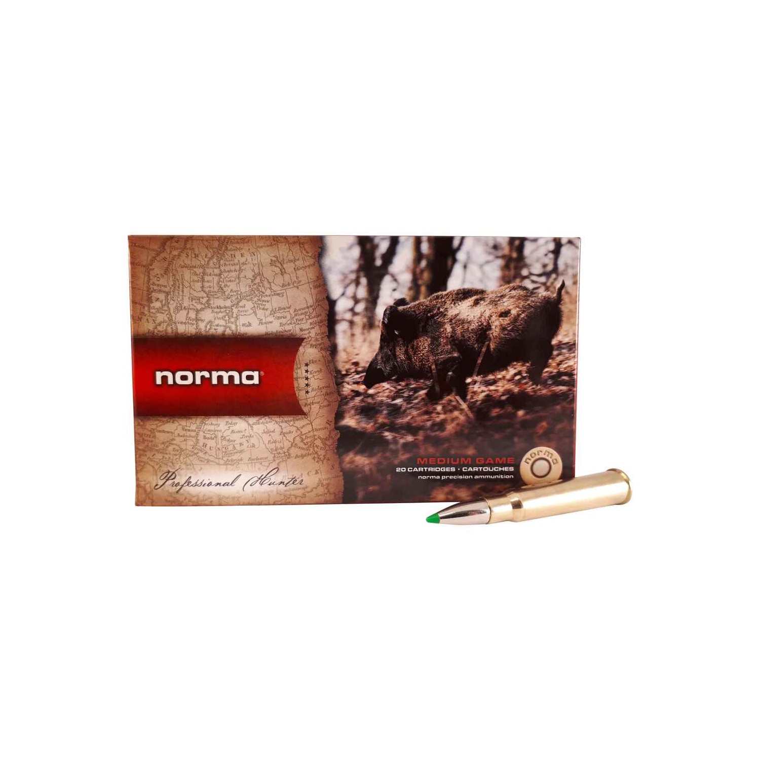 Büchsenmunition 8x57 IRS Ecostrike 10,3g/160grs. Norma