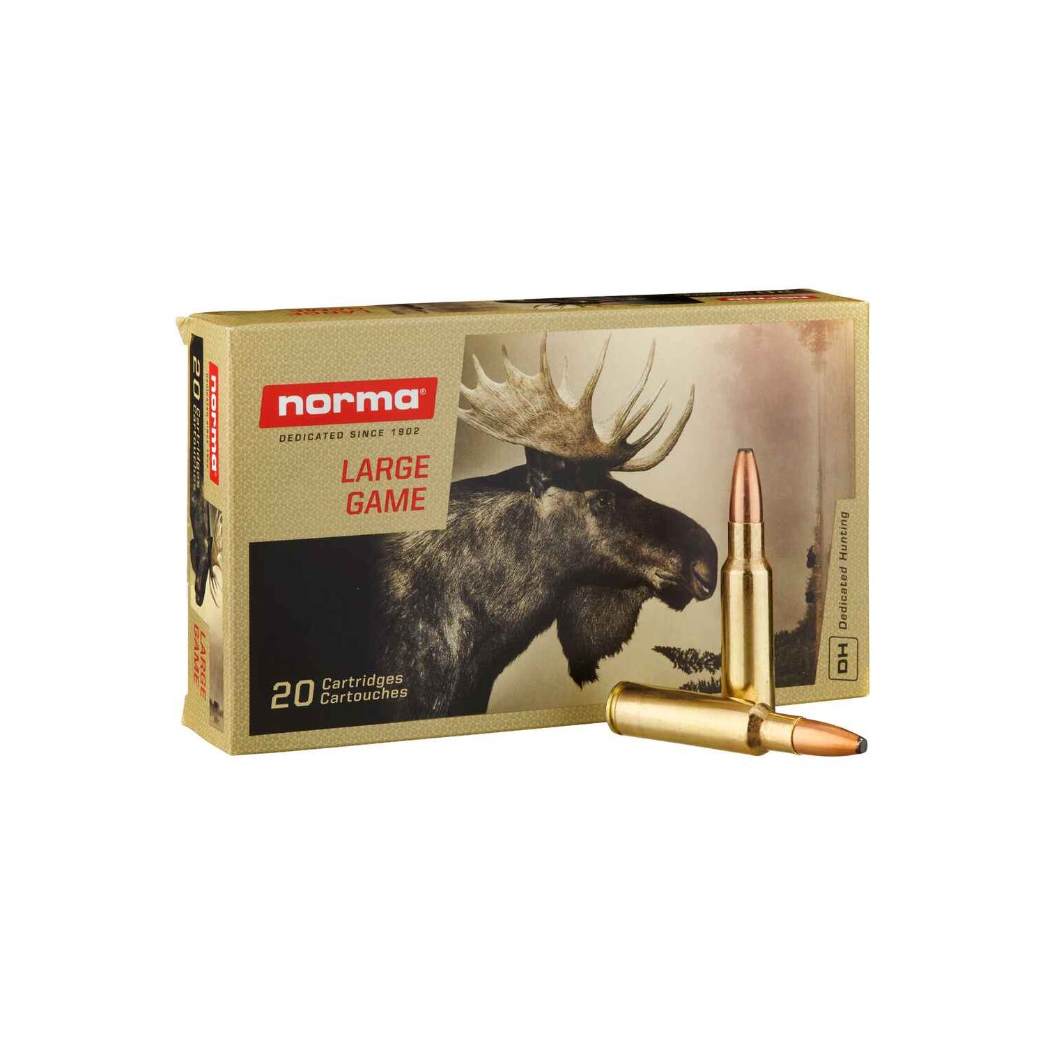 Büchsenmunition 8,5x55 Blaser Oryx 14,9g/230grs. Norma