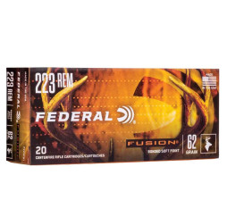 Büchsenmunition .223 Rem. Fusion 4,0g/62grs. Federal Ammunition