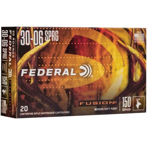 Büchsenmunition .30-06 Spr. Fusion 9,8g/150grs. Federal Ammunition