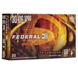 Büchsenmunition .30-06 Spr. Fusion 9,8g/150grs. Federal Ammunition