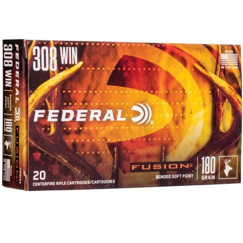 Büchsenmunition .308 Win. Fusion 11,7g/180grs. Federal Ammunition