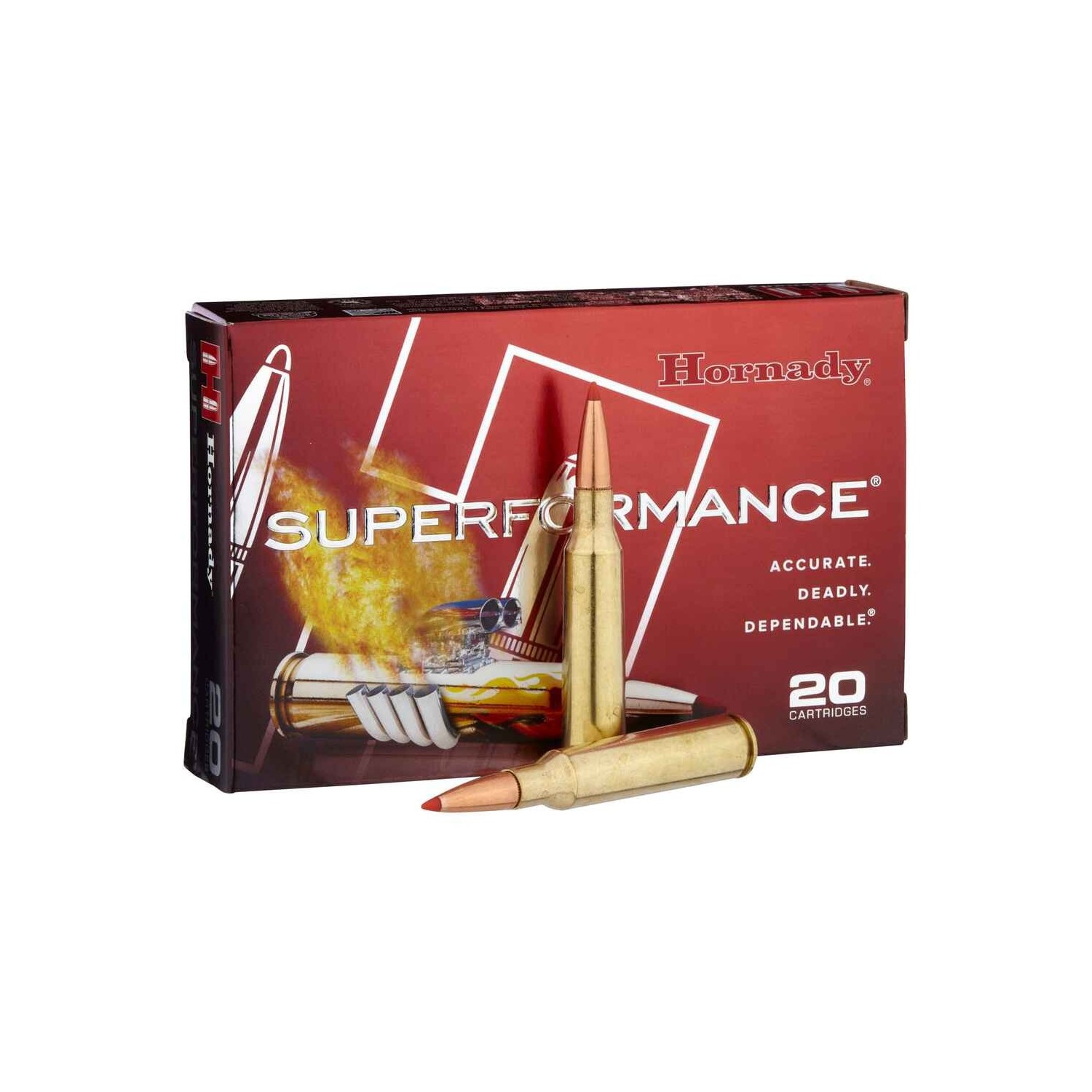 Büchsenmunition 6,5x55 SPF SST 9,1g/140grs. Hornady