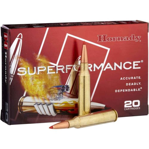 Büchsenmunition 6,5x55 SPF SST 9,1g/140grs. Hornady