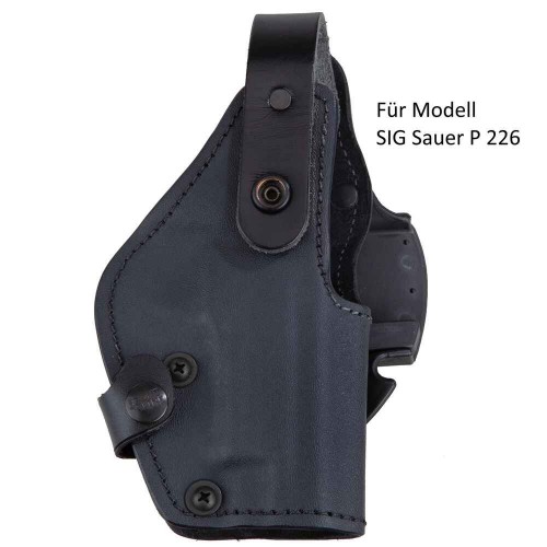 Front Line Gürtelholster Thumb-Break Kydex BFL Lederfütterung