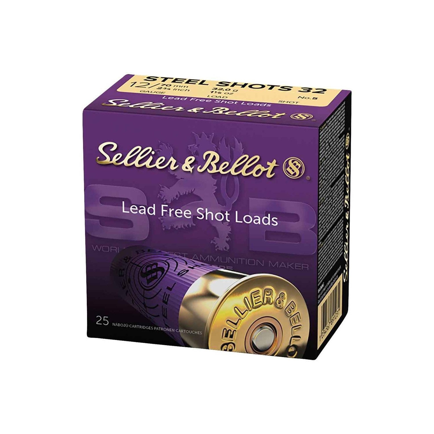 Sellier & Bellot 12/76 Jagd Steel 3,0-4,8mm 39g