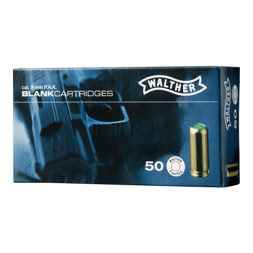 Walther
Platzpatronen 9 mm P.A.