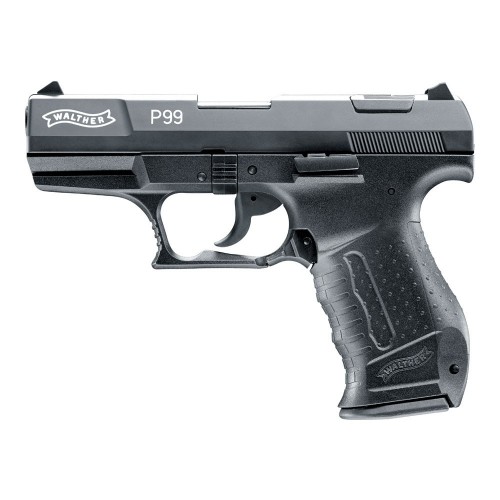 Walther P99 9 mm P.A.K. - Schwarz seite