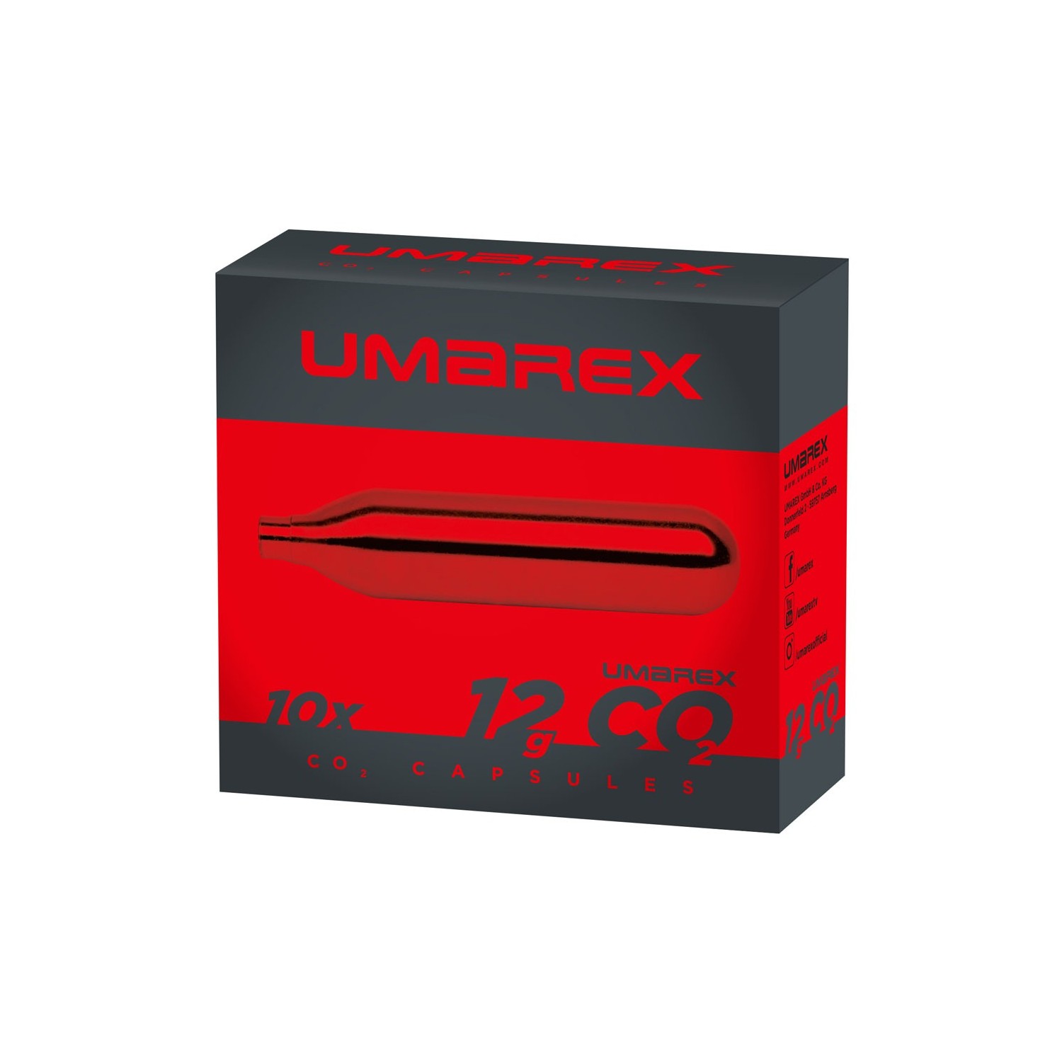 Umarex CO2 Kapseln Inhalt: 10 x 12 g