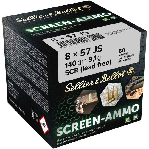 Sellier & Bellot
8x57 IS Screen-Ammo SCR Zink 9,0g/140grs.