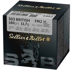 Sellier & Bellot .303 British Vollmantel 11,7g/180grs.