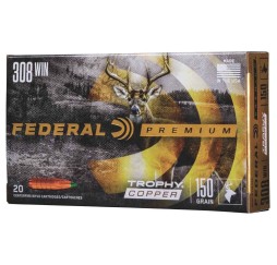 .308 Win. Trophy Copper bleifrei 9,7g/150grs. Federal Ammunition