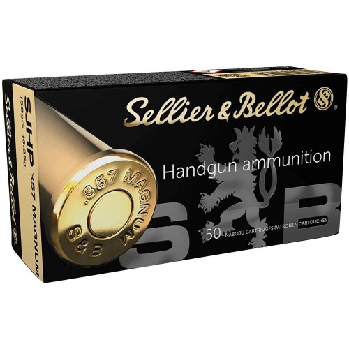 Sellier & Bellot
.357 Mag. Teilmantel HP 10,2g/158grs.