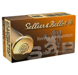 Sellier & Bellot
.22 lfb. Subsonic HP 2,6g/40grs.