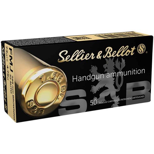 Sellier & Bellot
7,65 Br. Vollmantel 4,75g/73grs.