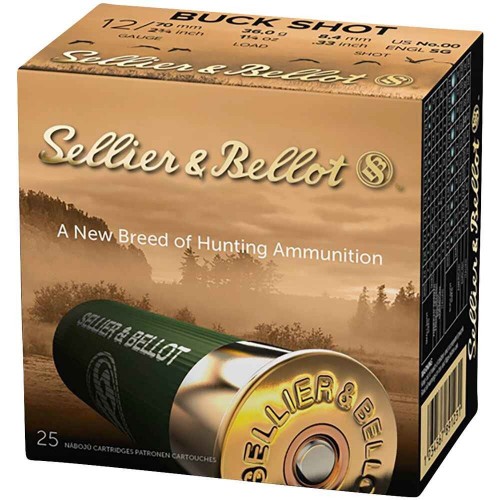 12/70 Buck Shot 8,4mm 36g Sellier & Bellot