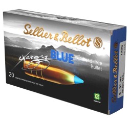 8x57 IRS tipped eXergy blue 11,7g/180grs. Sellier & Bellot