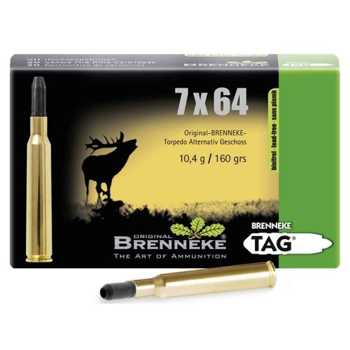 7x64 TAG 10,4g/160grs. Brenneke