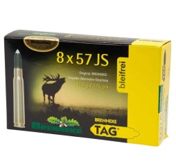 8x57 IS TAG bleifrei 11,3g/175grs. Brenneke