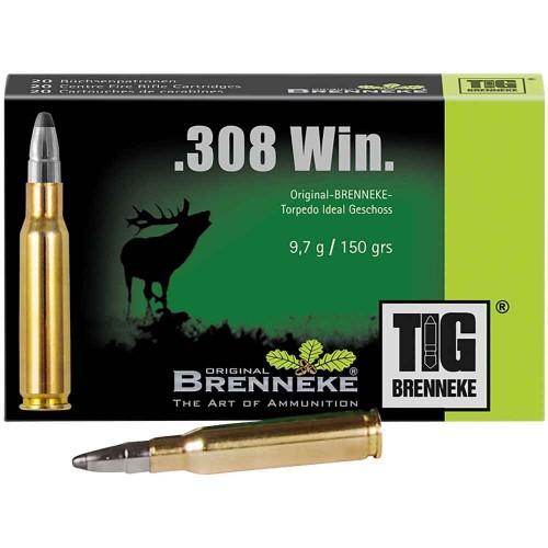 .308 Win. TIG 9,7g/150grs. Brenneke