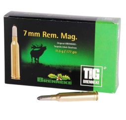 7 mm Rem. Mag. TIG 11,5g/177grs. Brenneke