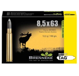 8,5x63 TAG 12,3g/190grs. Brenneke