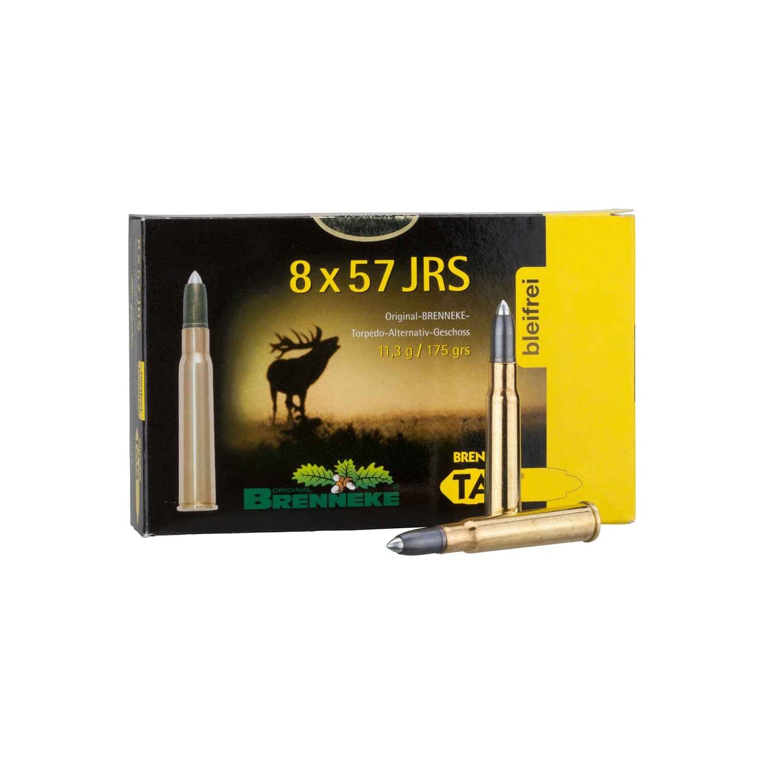 8x57 IRS TAG bleifrei 11,3g/175grs. Brenneke