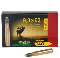 9,3x62 TAG bleifrei 14,6g/225grs. Brenneke