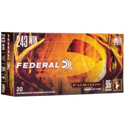 .243 Win. Fusion 6,2g/95grs. Federal Ammunition