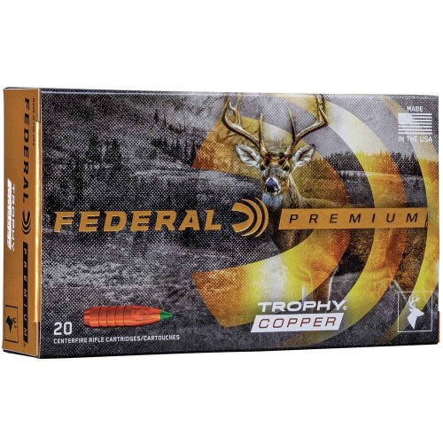 .270 Win. Premium Trophy Copper bleifrei 130 grs. Federal Ammunition