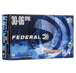 .30-06 Spr. Power Shok Copper HP 9,7g/150grs. Federal Ammunition